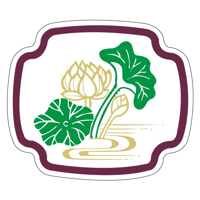 樂天商城 - 慶弔 ラベル シール　はす 変形　SMラベル　K-65　1シート2枚付　1袋100枚入【メール便OK】