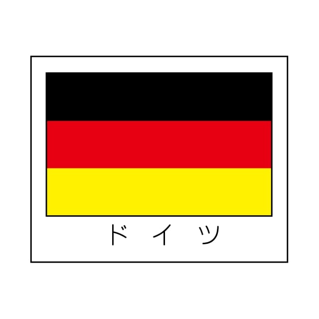 樂天商城 - 国旗 ラベル シール　ドイツ　SMラベル　K-9113　1シート20枚付　1袋1000枚入【メール便OK】