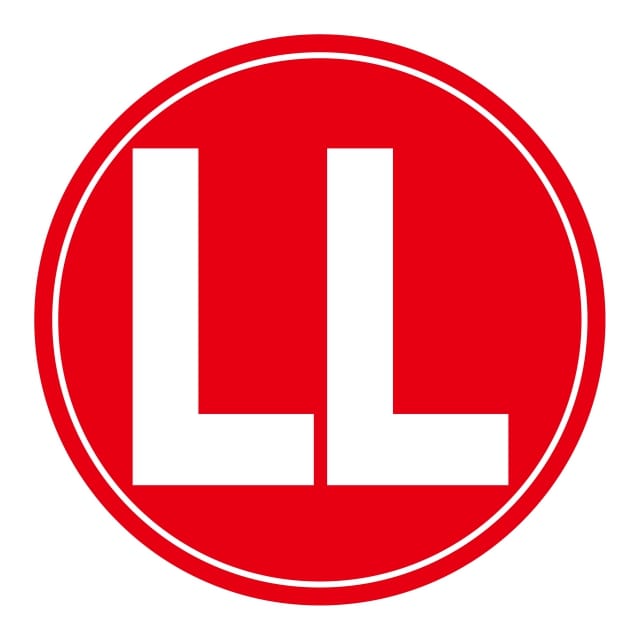 樂天商城 - 販促 その他 ラベル シール　LL　赤　SMラベル　L-6533　1枚カット　1袋500枚入【メール便OK】