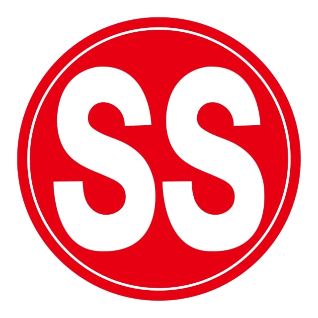 樂天商城 - 販促 その他 ラベル シール　SS　赤　SMラベル　L-6534　1枚カット　1袋500枚入【メール便OK】