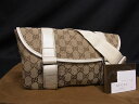 ハンドバッグ ■新品■未使用■ GUCCI グッチ 181543 GG柄 GGキャンバス×レザー ショルダーバッグ ボディバッグ レディース ブラウン系 AT3554