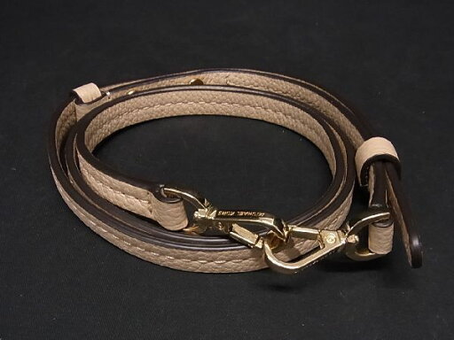 ■新品■未使用■ MICHAEL KORS マイケルコース レザー バッグ用 ショルダーストラップ レディース ベージュ系 BE7293 ■新品■未使用■ MICHAEL KORS マイケルコース レザー バッグ用 ショルダーストラップ レディース ベージュ系 BE7293