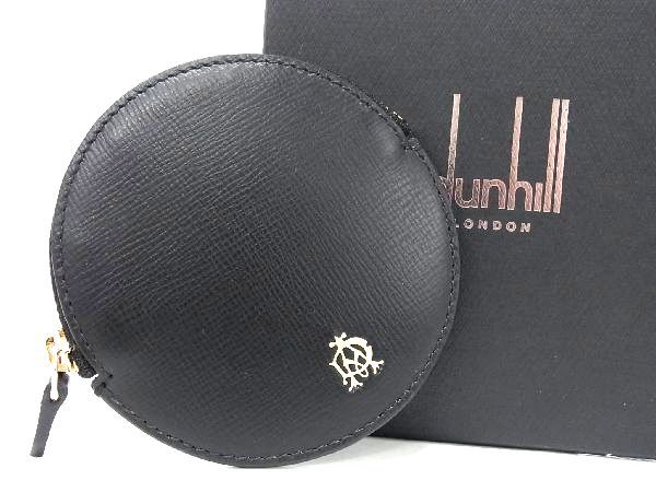 ダンヒル ■新品■未使用■ dunhill ダンヒル レザー コインケース コインパース 小銭入れ メンズ ブラック系 AU5125