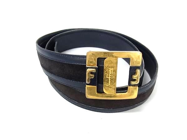 Ferragamo フェラガモ ゴールド バックル ベルト スエード ベロア 紫 楽天市場】スエード ベルト(ブランドフェラガモ)(バッグ