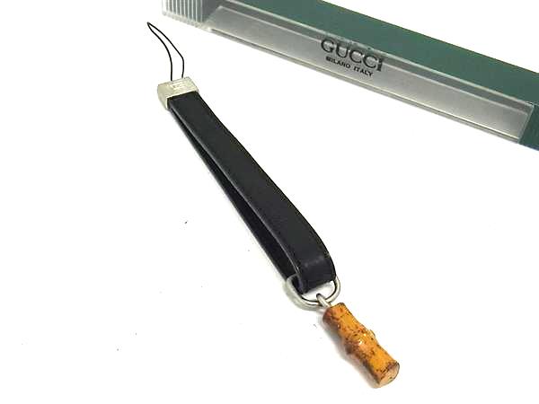 GUCCI ���å� �Х�֡� �쥶�� ���ȥ�å� ���㡼�� ���������꡼ ��� ��ǥ����� �֥�å��� DM1180