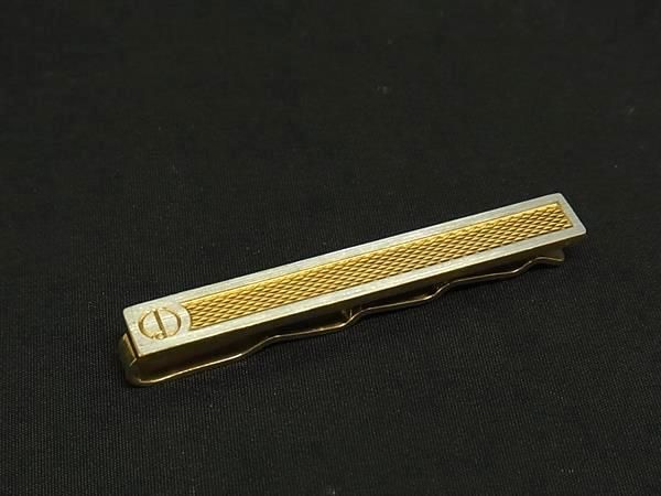 Hawaiian Jewelry - dunhill ダンヒル ネクタイピン タイクリップ アクセサリー 紳士 ビジネス メンズ ゴールド系×シルバー系 DF9403 冠婚葬祭 結婚式 葬式
