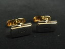 ■美品■ GIVENCHY ジバンシィ カフスボタン カフリンクス アクセサリー 紳士 ビジネス メンズ ゴールド系 DF7482 冠婚葬祭 結婚式 葬式