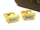 ■美品■ GIVENCHY ジバンシィ カフスボタン カフスリンクス アクセサリー 紳士 ビジネス メンズ ゴールド系 DG1375 冠婚葬祭 結婚式 葬式