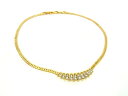 ■美品■ NINA RICCI ニナリッチ ネックレス ペンダント アクセサリー レディース ゴールド系×シルバー系 DI3692