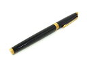 ■美品■ WATERMAN ウォーターマン 万年筆 筆記用具 文房具 ステーショナリー メンズ レディース ブラック系×ゴールド系 DI3848