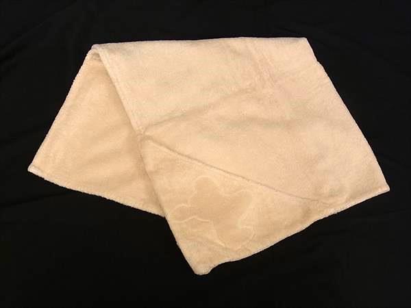 ■美品■ HERMES エルメス ダダ コットン60%×レーヨン40% おくるみ ベビータオル バスタオル ライトベー..