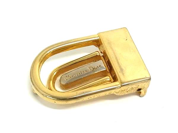 ChristianDior クリスチャンディオール バックルのみ ベルトバックル ベルト用金具 メンズ レディース ゴールド系 DM3412