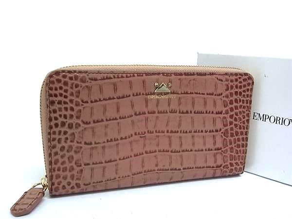 未使用品 現行 GIORGIO ARMANI アルマーニ 財布 クロコ型押し 未使用品 現行 GIORGIO ARMANI アルマーニ 財布 クロコ型押し - メルカリ