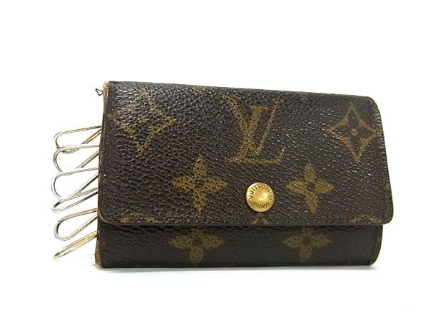 LOUIS VUITTON ルイヴィトン M62630 モノグラム ミュルティクレ6 6連 キーケース 鍵入れ ブラウン系 DG5318