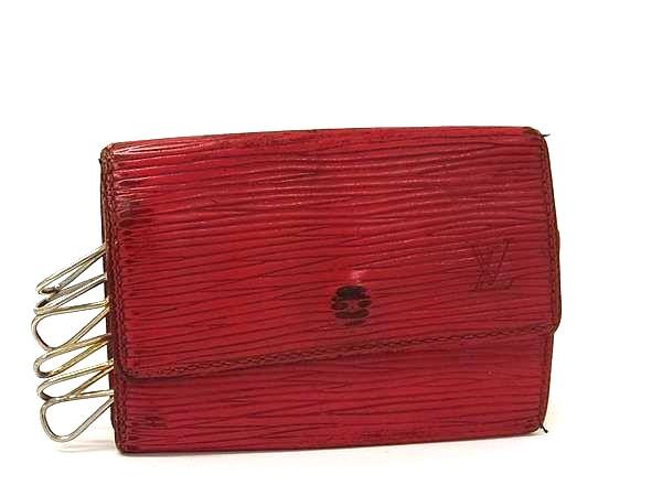 LOUIS VUITTON ルイヴィトン M63817 エピ ミュルティクレ6 6連 キーケース 鍵入れ メンズ レディース カスティリアンレッド DG5978