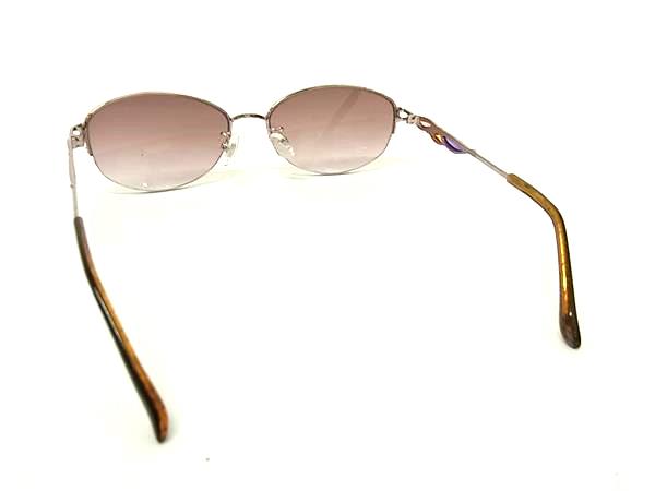 ■美品■ GEORGES VALENTINO ジョルジュバレンチノ サングラス 眼鏡 メガネ レディース シルバー系 DM3233 2