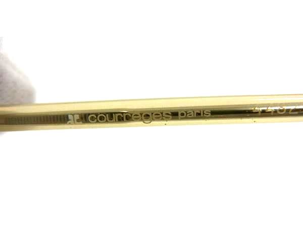courreges クレージュ 度入り メガネ 眼鏡 めがね レディース シャンパンゴールド系 DM3246 3