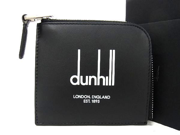 ダンヒル ■新品■未使用■ dunhill ダンヒル レガシー レザー コインケース コインパース 小銭入れ ブラック系 AS4709