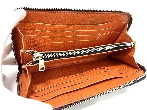 ■新品■未使用■ MAISON TAKUYA メゾンタクヤ レザー ラウンドファスナー 長財布 ウォレット レディース グレー系 AS6723