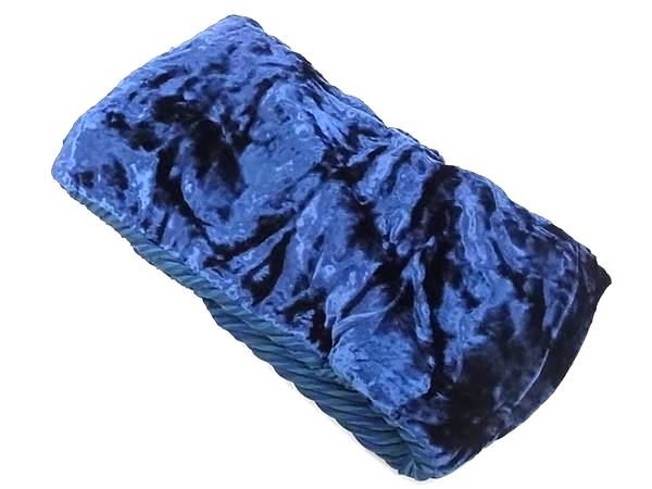 ■新品■未使用■ ISSEY MIYAKE イッセイミヤケ ポリエステル ネックウォーマー マフラー レディース メンズ ブルー系 AU1172