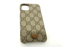 グッチ スマホケース レディース ■新品■未使用■ GUCCI グッチ 625710 GG柄 PVC iPhone 11対応 iPhoneケース アイフォンケース スマホケース ブラウン系 AU7693