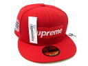 ■新品■未使用■ Supreme シュプリーム ニューエラコラボ ワールドフェイマスボックス ポリエステル ベースボールキャップ AU7810