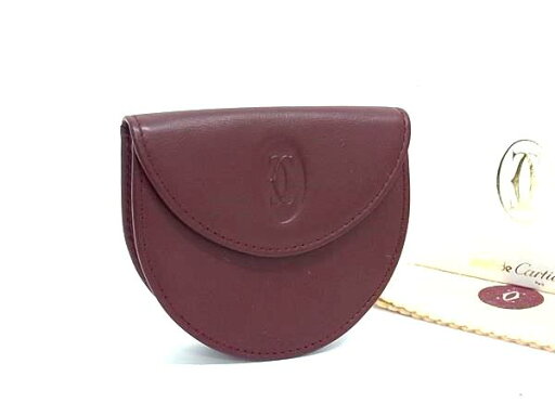 ■新品■未使用■ Cartier カルティエ マストライン レザー コインケース コインケース 小銭入れ ボルドー系 BJ6510 ■新品■未使用■ Cartier カルティエ マストライン レザー コインケース コインケース 小銭入れ ボルドー系 BJ6510