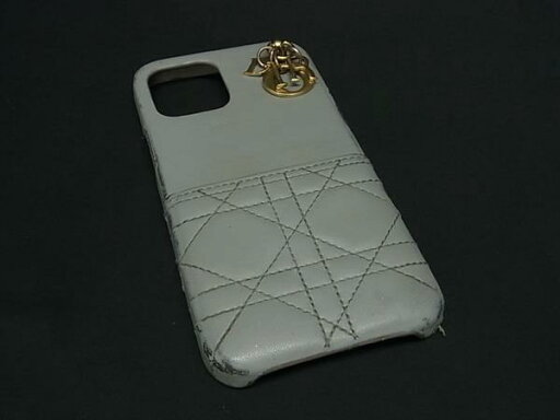 ChristianDior ディオール レディディオール カナージュ レザー iPhone15Plus 対応 アイフォンケース スマホケース グレー系 FJ1450 ChristianDior ディオール レディディオール カナージュ レザー iPhone15Plus 対応 アイフォンケース スマホケース グレー系 FJ1450