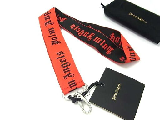 ■新品同様■ Palm Angels パームエンジェルス ポリエステル ネックストラップ アクセサリー メンズ レディース レッド系 FF7754 ■新品同様■ Palm Angels パームエンジェルス ポリエステル ネックストラップ アクセサリー メンズ レディース レッド系 FF7754