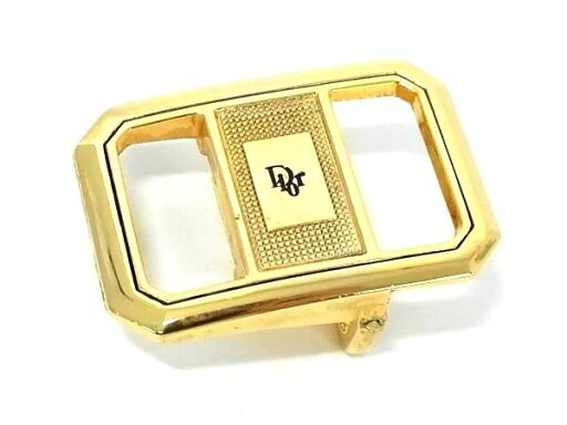 ChristianDior クリスチャンディオール バックルのみ ベルトバックル ベルト用金具 メンズ レディース ゴールド系 DF5279 ChristianDior クリスチャンディオール バックルのみ ベルトバックル ベルト用金具 メンズ レディース ゴールド系 DF5279