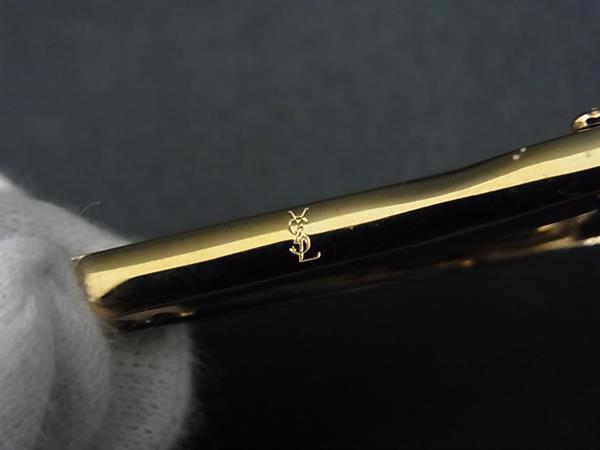 YVESSAINTLAURENT イヴサンローラン タイクリップ ネクタイピン アクセサリー ビジネス 紳士 メンズ シルバー系×ゴールド系 DM3878 3