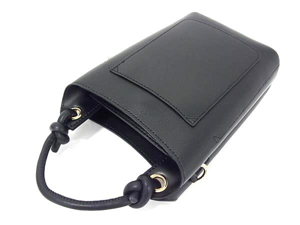 ■新品■未使用■ Samantha Thavasa サマンサタバサ ボリュームデザイン レザー 2WAY ハンドバッグ ショルダー ブラック系 FI4704
