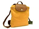 ■新品■未使用■ LONGCHAMP ロンシャン ルプリアージュ ナイロン×レザー 折り畳み式 ハンドバッグ トートバッグ ブラウン系 FI5023
