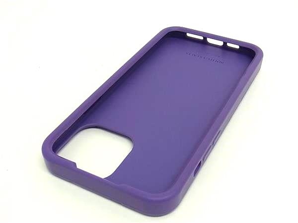 ■極美品■ BOTTEGA VENETA ボッテガヴェネタ イントレチャート ラバー iPhone カバー iPhone13Pro Max 対応 パープル系 FH2737