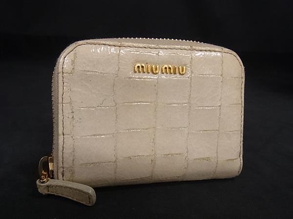 楽天市場】miumiu コインケース(カラーホワイト)(レディース 楽天市場】miumiu コインケース(カラーホワイト)(レディース