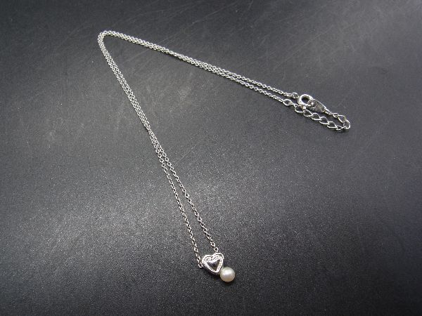 樂天商城 - ■美品■ 中川装身具工業 ハート ネックレス ペンダント アクセサリー レディース シルバー系 DH1857