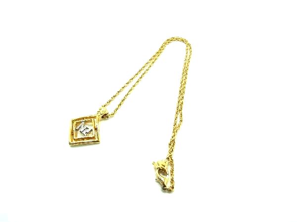 NINA RICCI ニナリッチ ロゴモチーフ ネックレス ペンダント アクセサリー レディース ゴールド系 DH2275