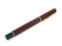 ■美品■ PARKER パーカー キャップ式 ボールペン 筆記用具 ステーショナリー レディース メンズ レッドブラウン系 DH6301