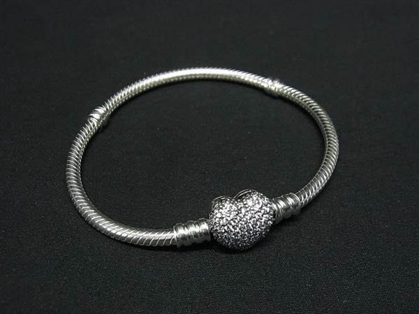 Pandora ブレスレット ※新品未使用 楽天市場】パンドラ ブレスレット 中古(ブレスレット