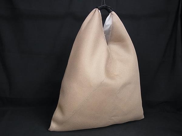 樂天商城 - ■新品同様■ MM6 Maison エムエムシックス メゾン マルジェラ ジャパニーズ ナイロン ハンドバッグ ベージュ系 FX0651