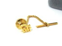 ■美品■ ChristianDior クリスチャンディオール ヴィンテージ ネクタイピン クリップ アクセサリー 紳士 メンズ ゴールド系 DH6905