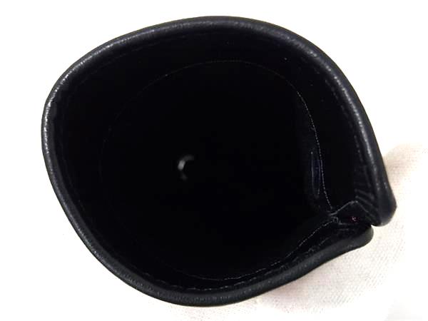 ■新品同様■ INDEN-YA 印傳屋 インデンヤ 鹿革 漆塗り 小桜 メガネケース 眼鏡入れ レディース レッド系×ブラック系 BS0486 3