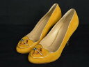 ■美品■ CHARLOTTE OLYMPIA シャーロットオリンピア スエード パンプス サイズ35 (約22cm) 靴 シューズ マスタードイエロー系 DH8346(4)