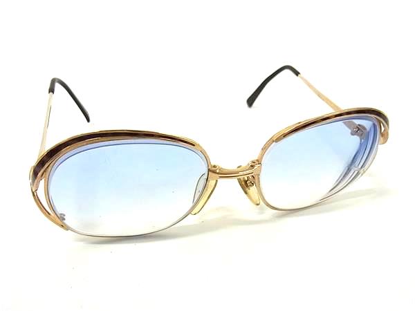 ChristianDior ディオール 2145 41 度入り サングラス メガネ 眼鏡 めがね メンズ レディース ブラウン系 DK3159