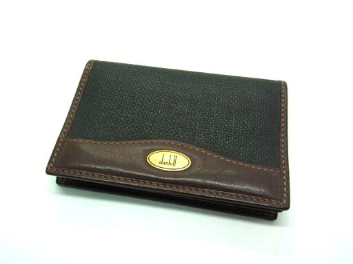 ■美品■ dunhill ダンヒル レザー×PVC カードケース カード入れ パスケース 定期入れ メンズ ブラウン系×ブラック系 DH3994 ■美品■ dunhill ダンヒル レザー×PVC カードケース カード入れ パスケース 定期入れ メンズ ブラウン系×ブラック系 DH3994