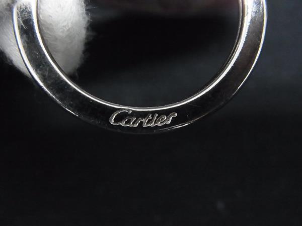 Cartier カルティエ 2Cロゴ レザー キーホルダー キーリング バッグチャーム キー...
