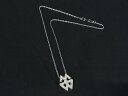 GIVENCHY ジバンシィ ラインストーン ネックレス ペンダント アクセサリー レディース シルバー系 DK4409