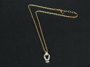 ■新品■未使用■ NINA RICCI ニナリッチ パール ラインストーン ネックレス ペンダント アクセサリー レディース ゴールド系 DK4436