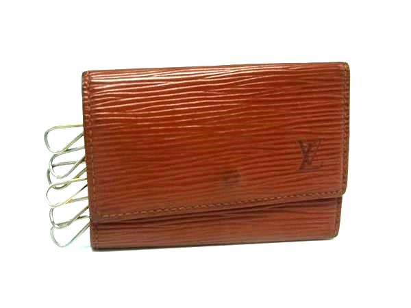 LOUIS VUITTON ルイヴィトン M63813 エピ ミュルティクレ6 6連キーケース 鍵入れ ケニアブラウン ブラウン系 DM0644