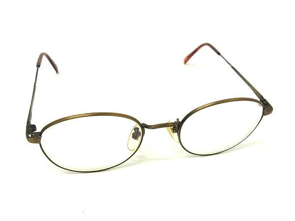 POLO RALPH LAUREN ポロラルフローレン 50□20 度入り メガネ めがね 眼鏡 レディース ゴールド系 DN0347